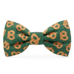 Pretzel Party Dog Bow Tie