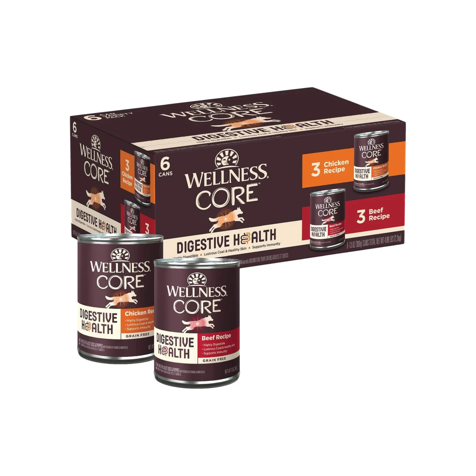 Wellness CORE Grain Free Digestive Health Pate Wet Dog Food