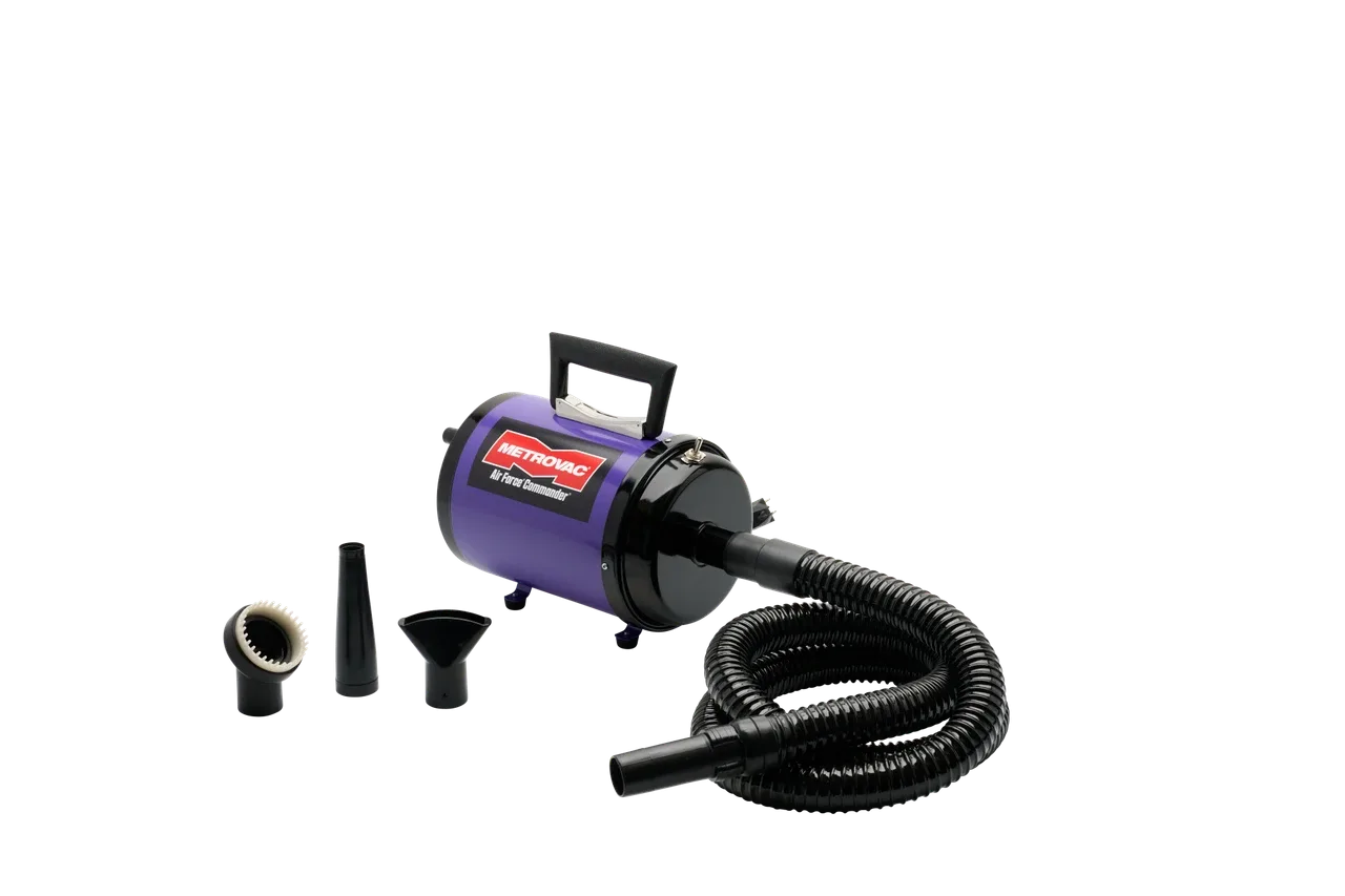 MetroVac Air Force Commander 2 Speed Dryer 4.0 HP, Purple