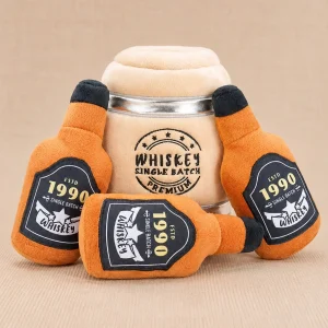 WHISKEY BARREL BURROW DOG TOY