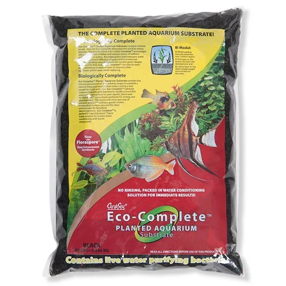 CaribSea® Eco-Complete™ Planted Aquarium Substrate, Black