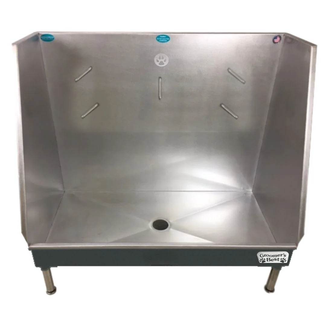 Groomer's Best Walk-in Tub 24"x58" Center Drain
