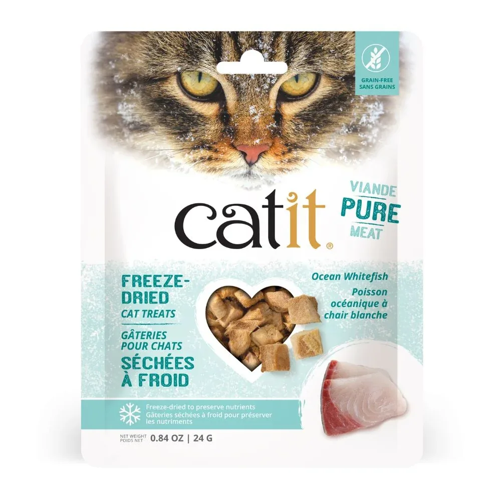 Catit Ocean Whitefish Freeze Dried Cat Treats