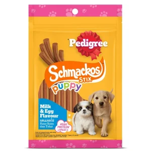 Pedigree Schmackos Stix Milk & Egg Flavour Puppy Dog Treat