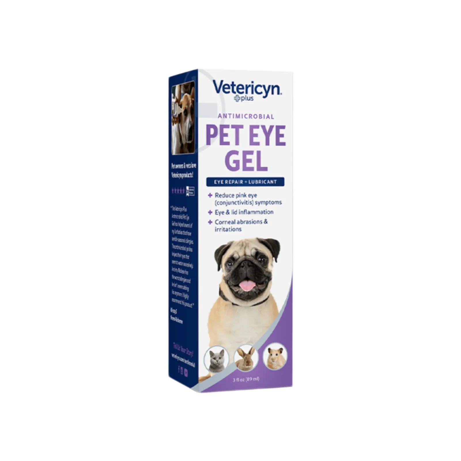 Vetericyn Plus Antimicrobial Eye Gel for Dogs & Cats - Image 2