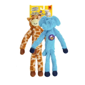 Fofos Elephant and Giraffe Rope Tug Toy for Dogs