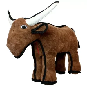 VIP Products Tuffy Barnyard Bull Dog Toy