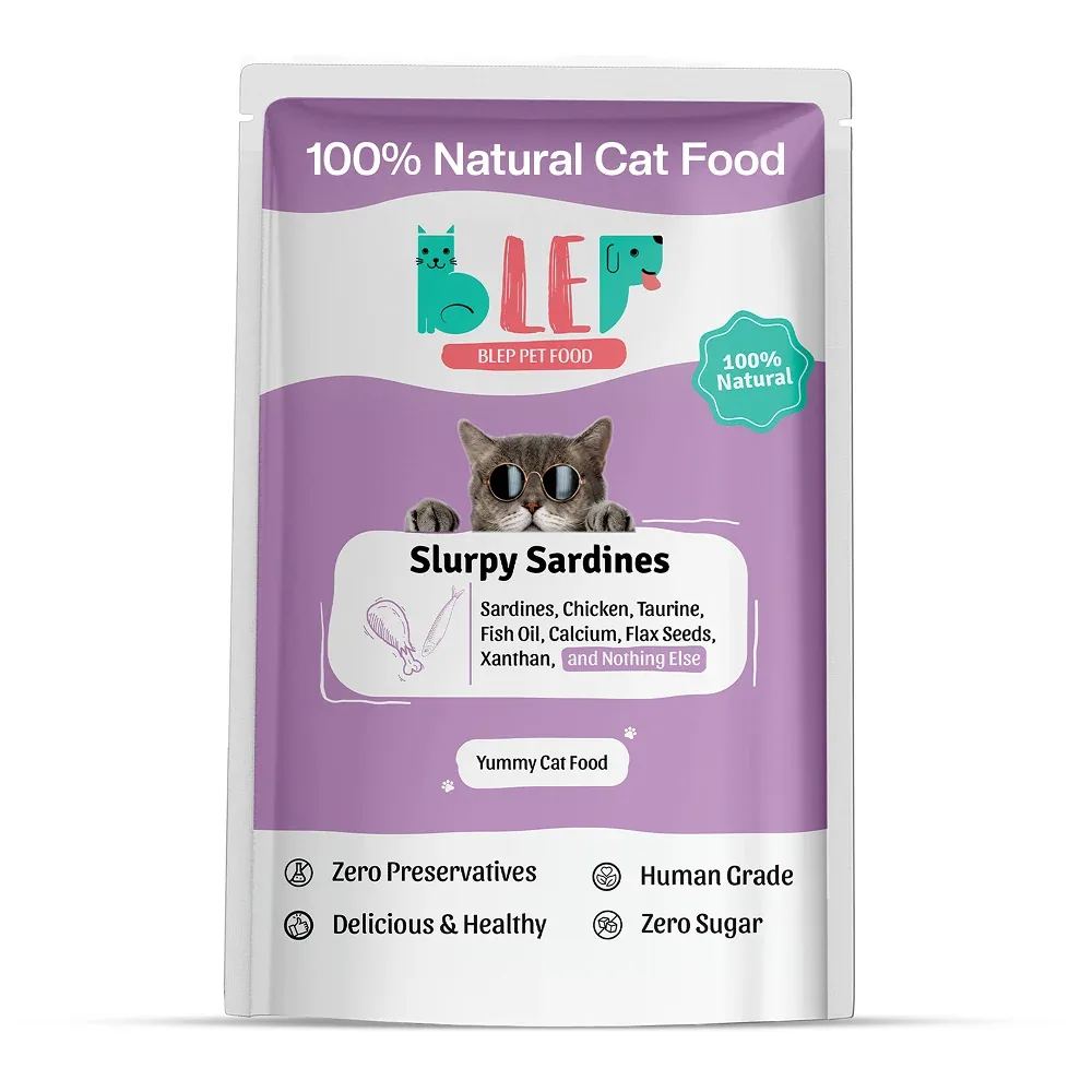 BLEP Slurpy Sardines Cat Wet Food