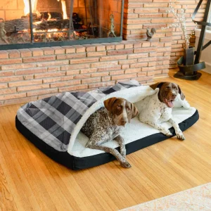 Orthopedic Luxury Cozy Cave® Rectangle Dog Bed – Wag Collection