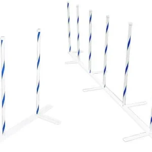 Clean Run BUNDLE DEAL: 2x2 Complete Weave Pole Training Setup - 12 Poles