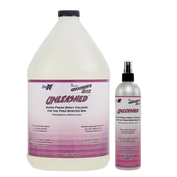 Double K Groomer's Edge Unleashed Dog Grooming Coat Cologne