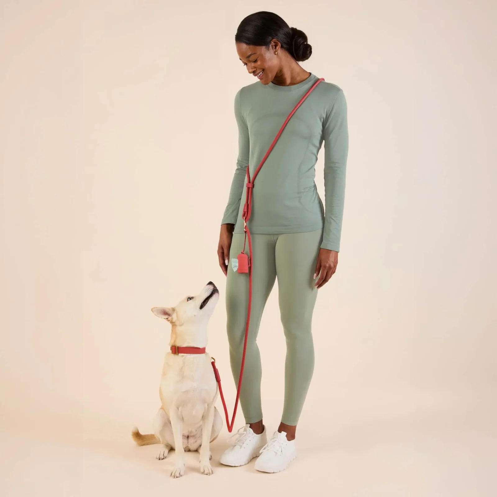 Active Everyday Collar Walk Set, Ember - Image 2