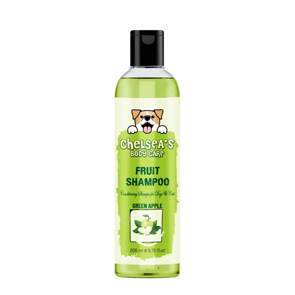 Dr. Chelsea's Green Apple Fruit Conditing Shampoo for Cats & Dogs