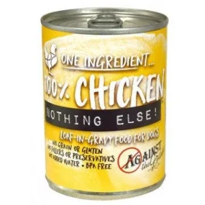 Evanger's 'Against the Grain' Nothing Else Chicken Canned Dog Food - 11 oz Cans - Case of 12