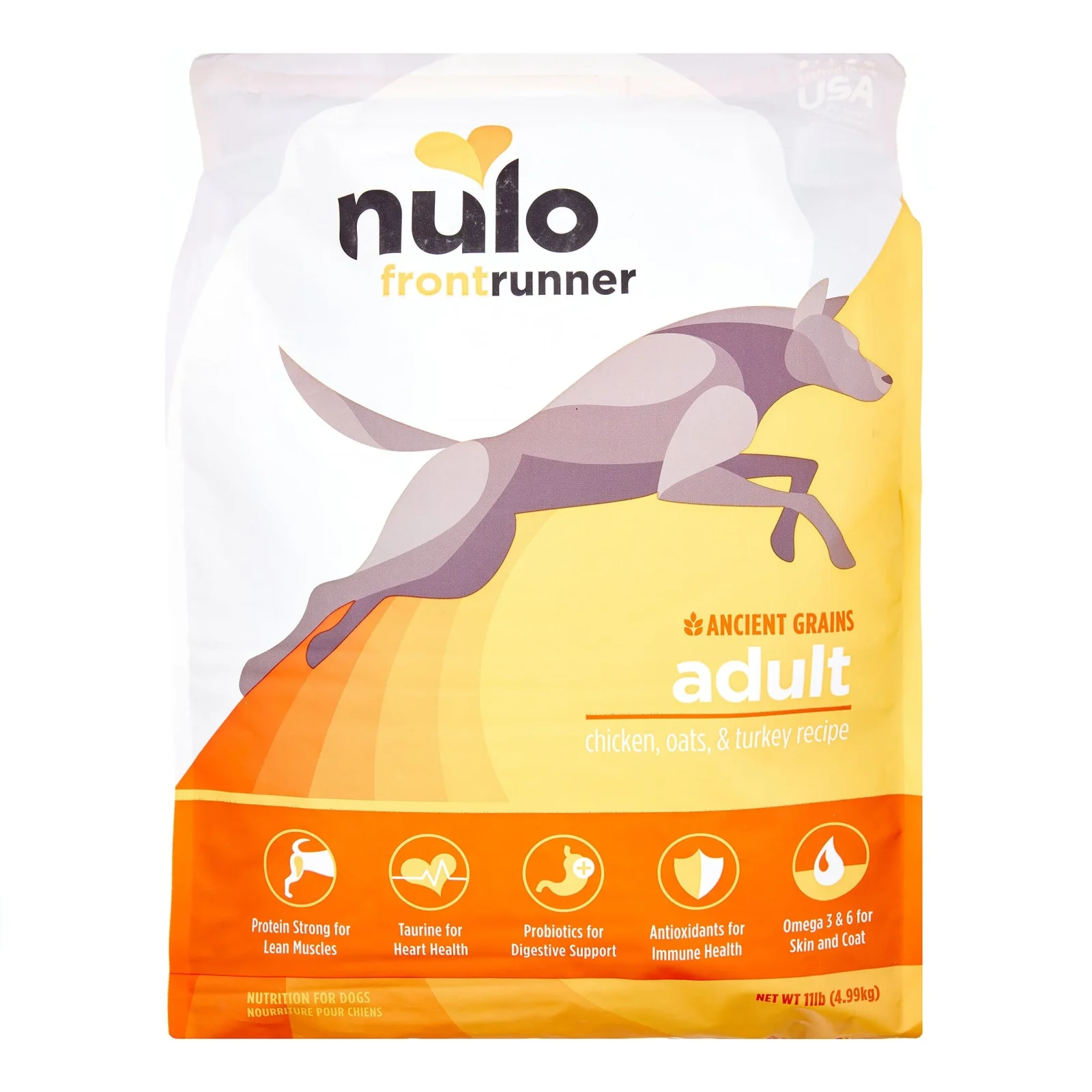 Nulo Frontrunner Chicken Oatmeal Turkey and Ancient Grains Adult Dry Dog Food