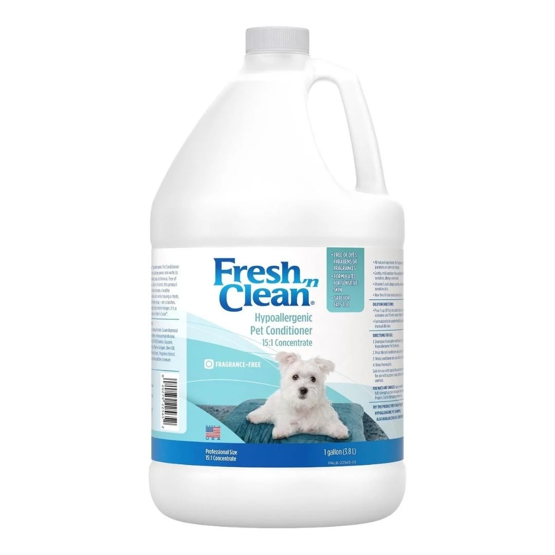 Fresh 'N Clean Hypoallergenic Conditioner, 1 Gallon, 15:1