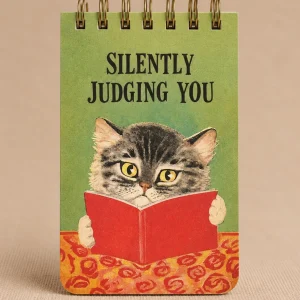 SILENTLY JUDGING YOU NOTEPAD