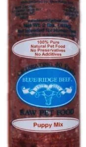 Blue Ridge Beef Frozen Food Puppy Dog Chubs - 2 lb Chub