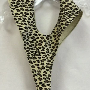 Susan Lanci Plain Step-In Harness in Cheetah Light