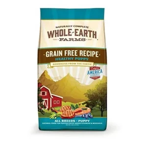 Whole Earth Farms Grain-Free Healthy Puppy Dry Dog Food - 4 lb Bag