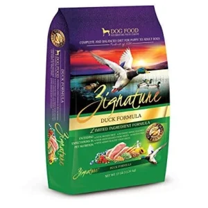 Pets Global Zignature Duck Formula Dry Dog Food - 25 lb Bag