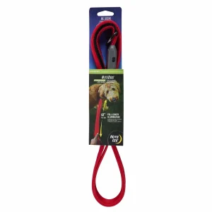 Nite Ize NiteDog Rechargeable LED Dog Leash, Blue led