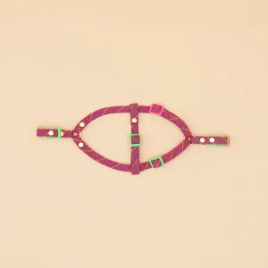 Marley Flat Rope Harness - Pink