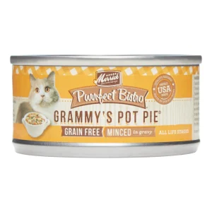 Merrick Purrfect Bistro Grain-Free Grammy's Pot Pie Wet Canned Dog Food - 3 oz Cans - Case of 24