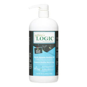 Nature's Logic Sardine Oil Cat and Dog Supplements - 32 oz Bottle