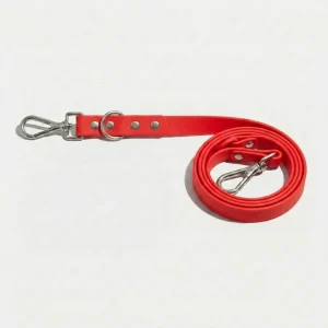 Skatrs 3 in 1 Adjustable Leash for Dogs (Ruby Red)