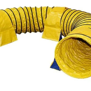 Clean Run BUNDLE DEAL: Trainer's Edge Agility Tunnel with 4 Sets of Tunnel Bags - 14-foot