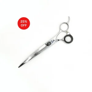 Monk Black Curved Shear, 7.5 inch