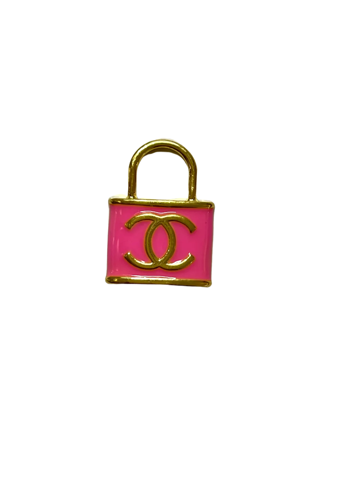 Bark Fifth Avenue CC Lock Charm Dog Collar