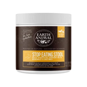 Earth Animal Stop Eating Stool Nutritional Supplement for Dogs