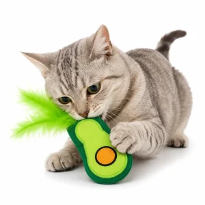 Talking Dog Club Avocado Lover 100% Catnip Toy for Cats