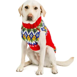 Holiday Fairisle Dog Sweater