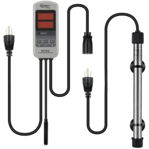 Hygger - Submersible Titanium Pinpoint Aquarium Heater