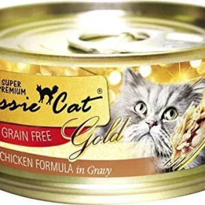 Fussie Cat Chicken with Gravy Canned Cat Food - 24/5.5 oz Cans - Case of 1