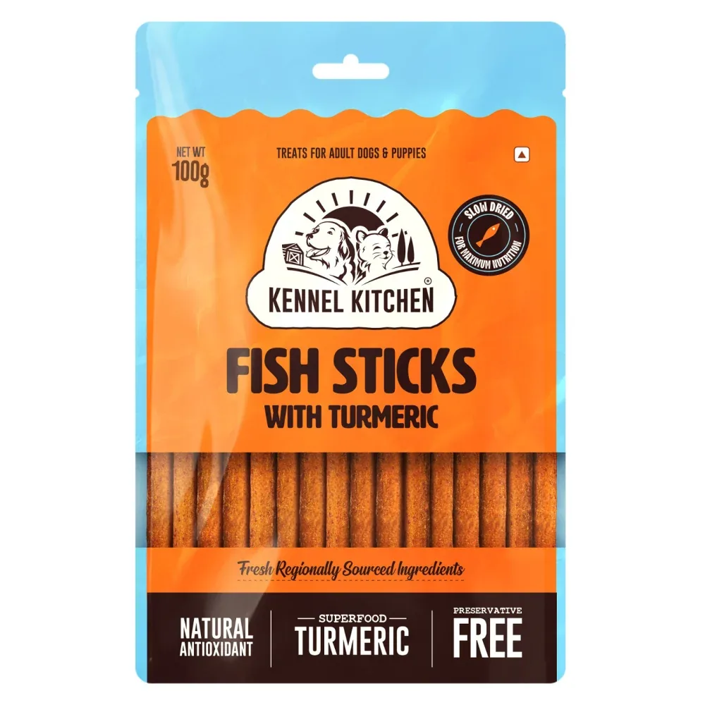 Kennel Kitchen Lamb, Pumpkin, Fish, Turmeric Combo Stick Treats Dog - Image 2