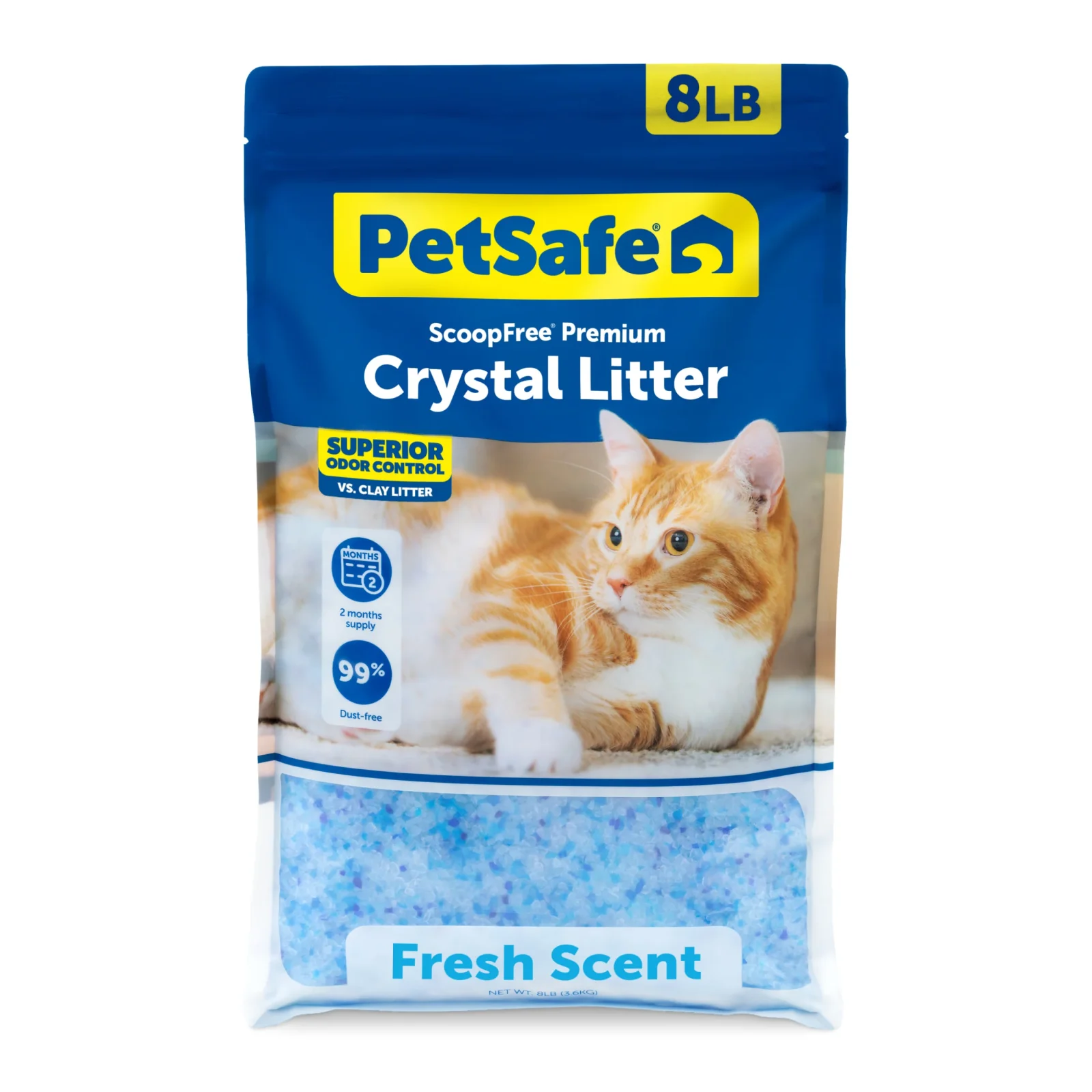 Crystal Cat Litter - ScoopFree® Premium Fresh Litter 8 lb