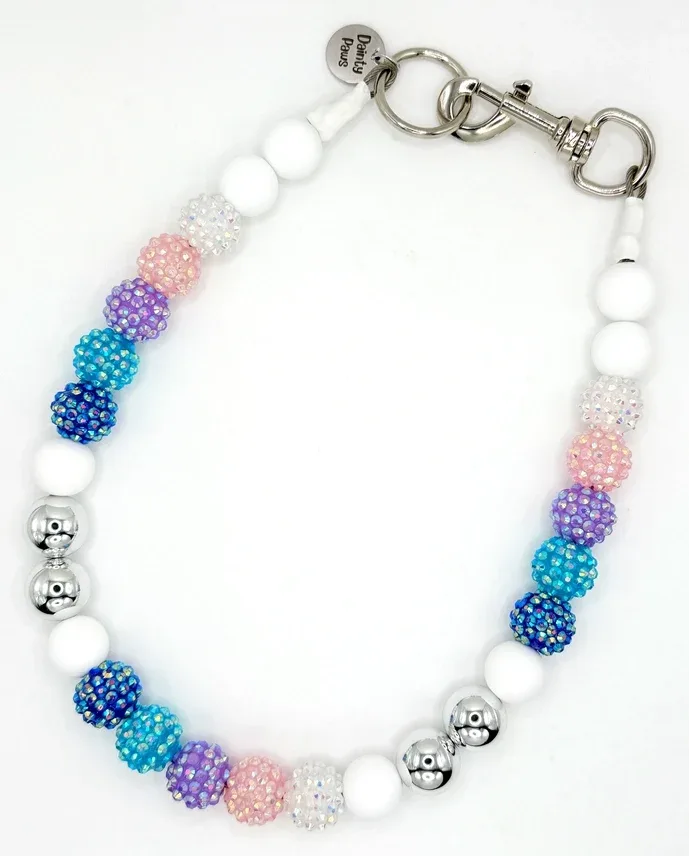 Glitterball Gala New Years Eve Beaded Collar