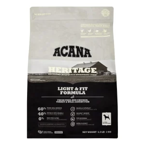 Acana 'Kentucky Dogstar Chicken' Light & Fit Dry Dog Food - 4.5 lb Bag
