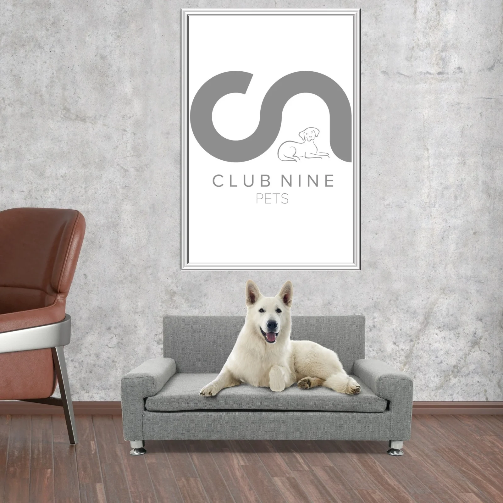 Club Nine Pets Cuccilo Orthopedic Dog Bed in Iron - Image 2