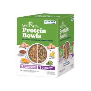 Wellness Protein Bowls Slow-Cooked Adult Wet Dog Food