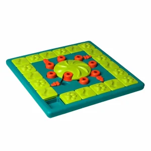 Nina Ottosson MultiPuzzle Interactive Treat Dog Puzzle Dog Toy Blue Level 4