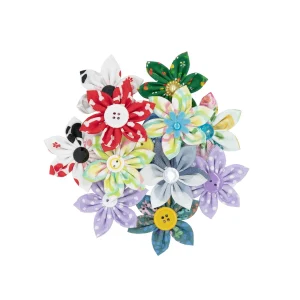 Star Flower Bows, Small, 12 Count