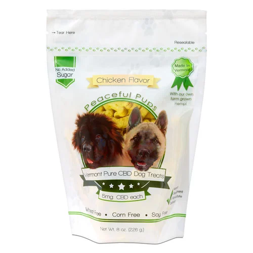 Vermont Pure - Peaceful Pups Chicken - Full Spectrum Dog Biscuits - OUT OF STOCK