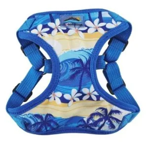 Wrap and Snap Choke Free Dog Harness - Catching Waves