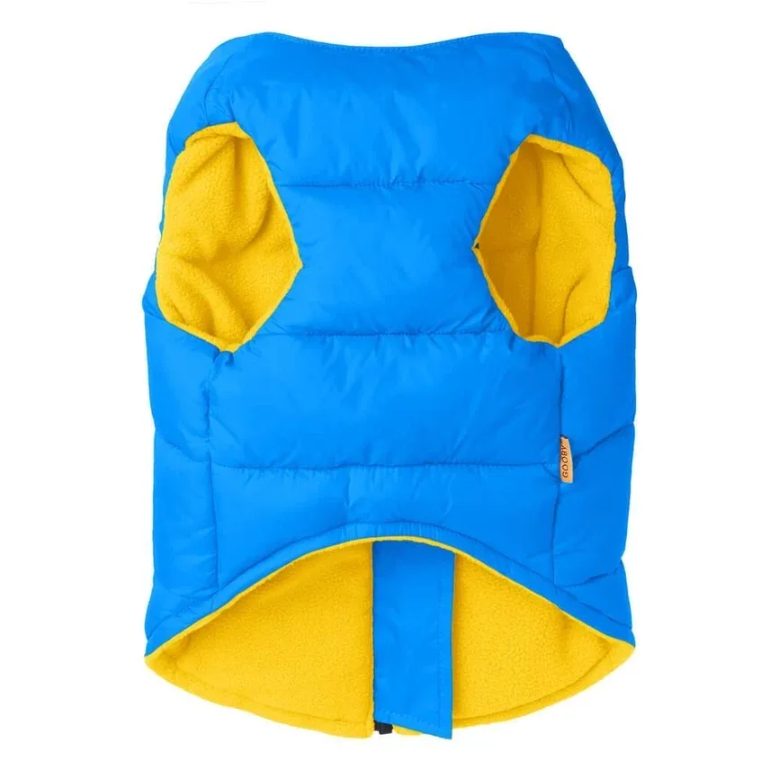 Rain Repellant Padded Vest - Blue - Image 2