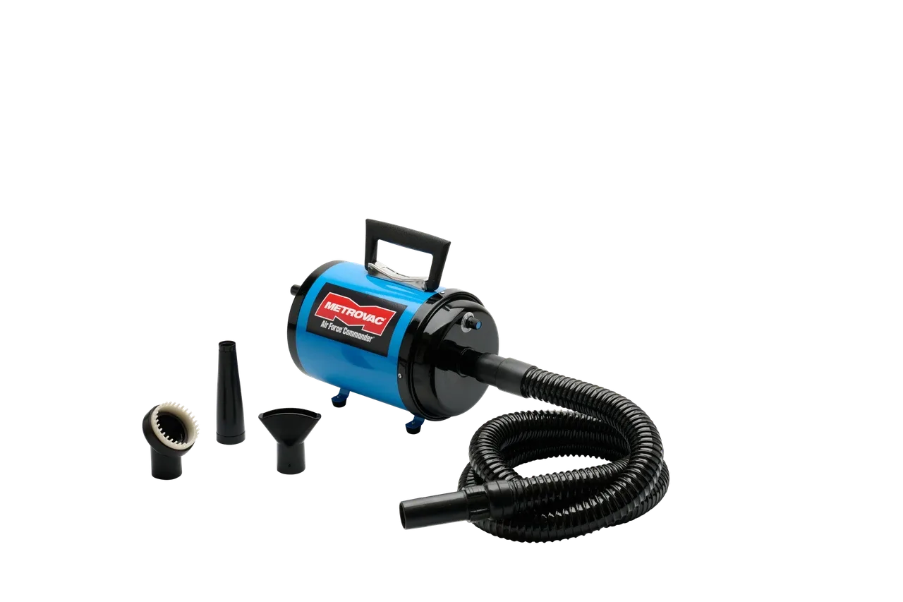 MetroVac Air Force Commander Variable Speed Dryer 4.0 HP, Blue